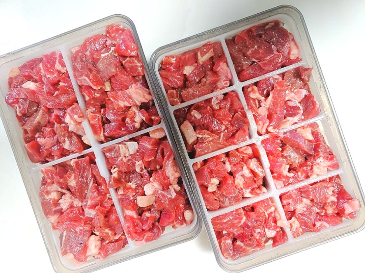  간단하고 맛나게 고기 재우기 & 고기 보관법 꿀팁