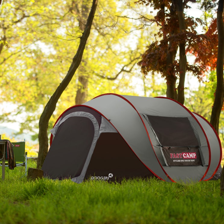 의외로 인기있는 패스트캠프 메가5 원터치 텐트, 그레이, 5인용 ···