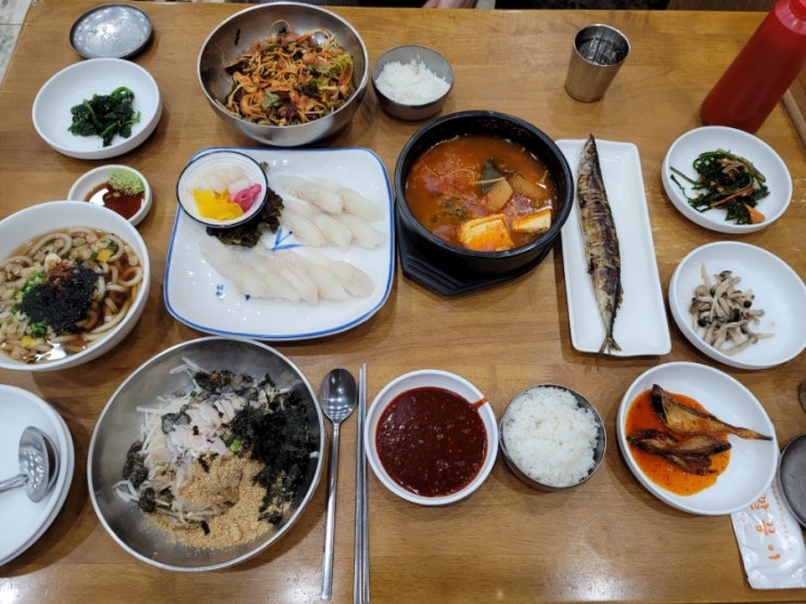  수성시장횟집 울진참가자미 고추장물회잘하는곳