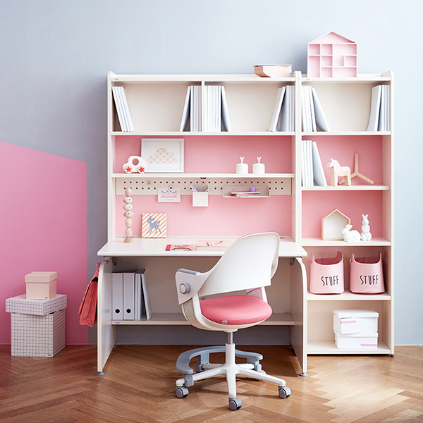 의외로 인기있는 일룸 링키 컴팩트 책상세트 + 시디즈 링고의자, 아이보리+핑크:인조가죽그린 추천합니다