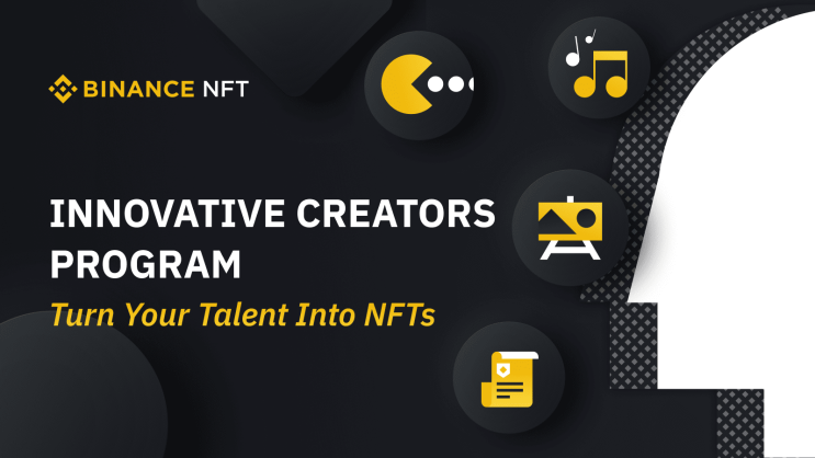 바이낸스, NFT Innovative Creators 프로그램 출시
