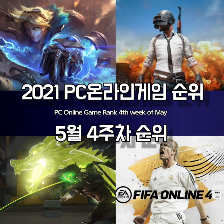  PC 온라인게임 순위, 2021년 5월 4주차