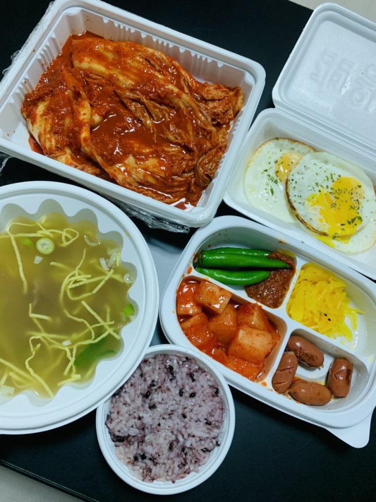  광주 매운 실비김치 배달/ 배민으로 편하게 시켜먹기