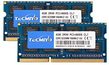 많이 팔린 TECMIYO [독일]TECMIYO 16GB 키트 (2x8GB) DDR3 RAM PC3-12800U 1600MHZ PC3L-12800 DDR3L 1600 UDIMM CL