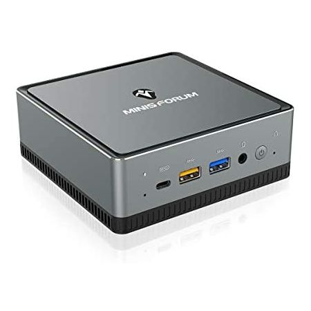 선호도 좋은 [아마존베스트]MINIS FORUM Mini PC AMD Ryzen 5 PRO 2500U Quad Core Upgrade 16GB DDR4 256GB SSD Min,