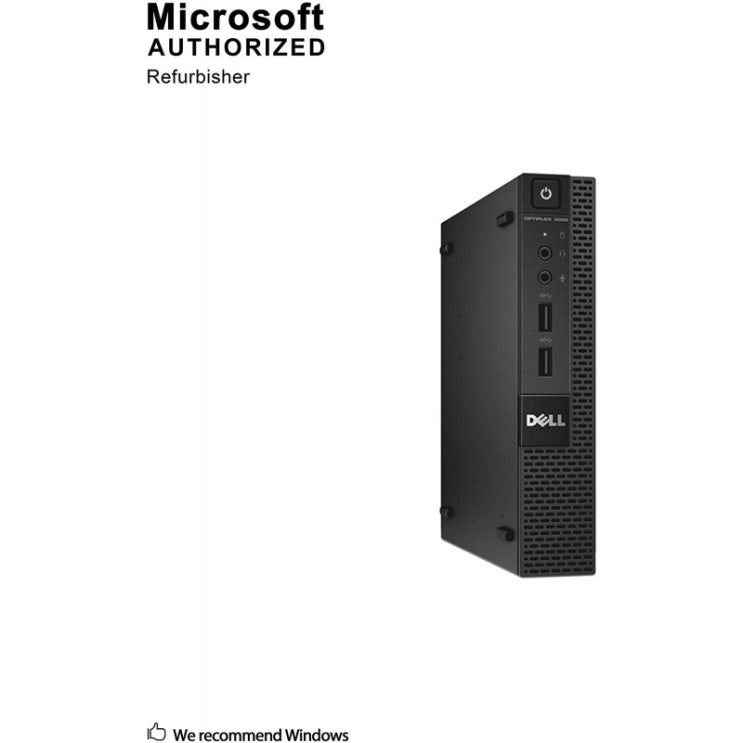 잘팔리는 Fast Dell Optiplex 3020 마이크로 데스크탑 컴퓨터 초소형 초소형 PC (Intel 쿼드 코어 i5-4590T 8GB Ram 256GB SSD WIFI,