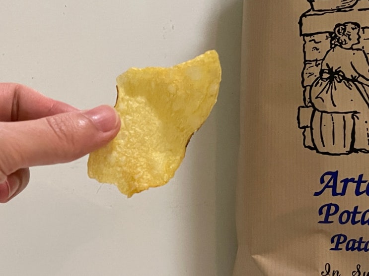 핸드메이드감자칩 장인인증과 비건인증받은 라아부엘라니에베스 마켓컬리감자칩