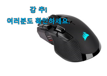안사면 손해 커세어 마우스 픽미 와이프도 좋아하네요 안사면 손해 커세어 마우스 픽미 와이프도 좋아하네요