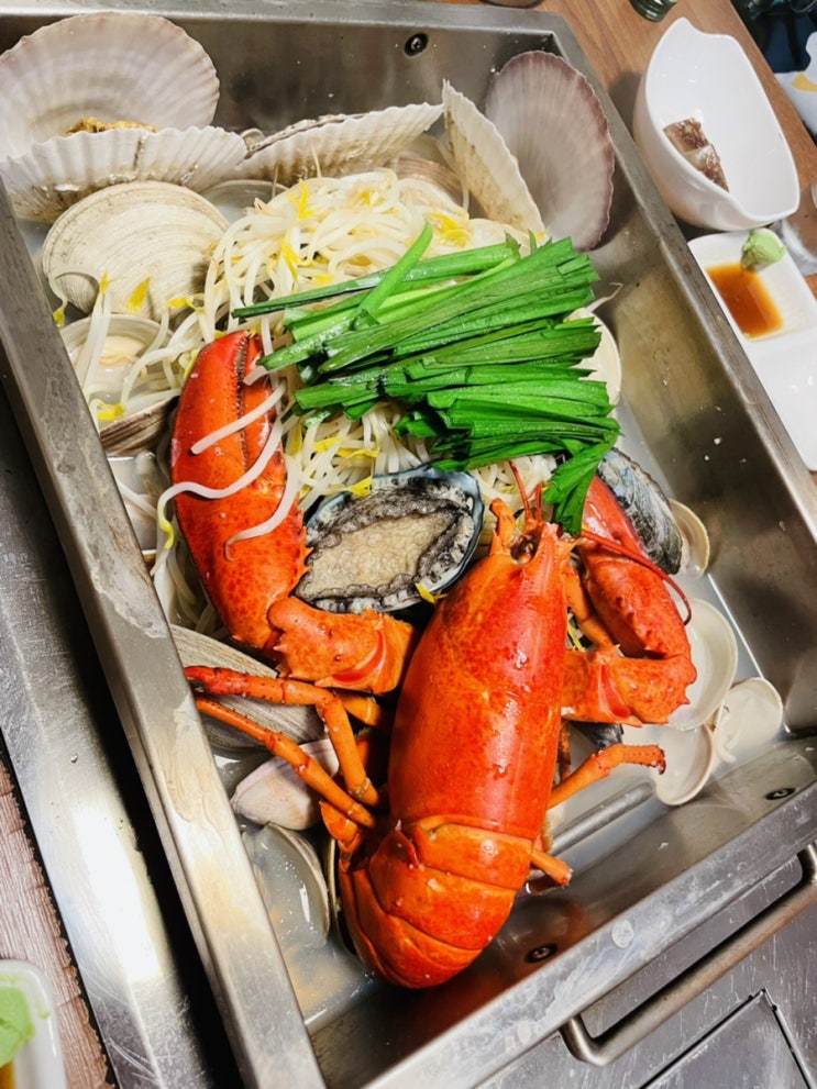 [강릉경포대여행] 경포대 맛집의 랍스타 해신탕 “왕궁랍스타”