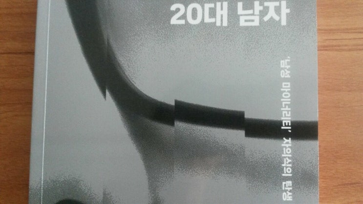  <20대 남자>-천관율, 정한울 저, 뭔가 좀 어렵지만 흥미로운 내용이었다