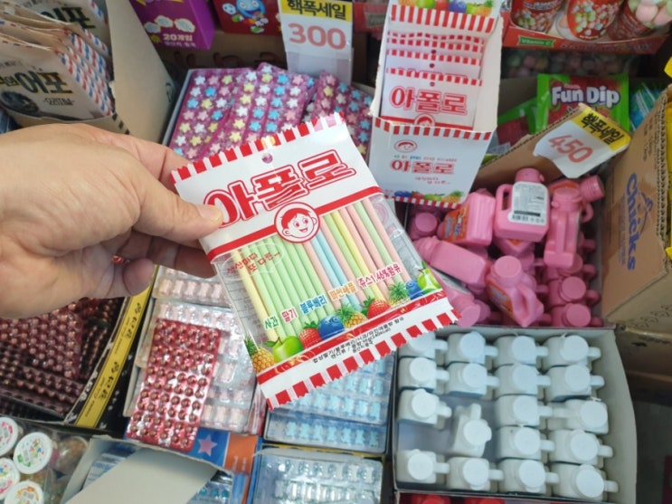 추억의 사탕과 과자가 가득한 원주 피치마켓(PEACH MARKET)