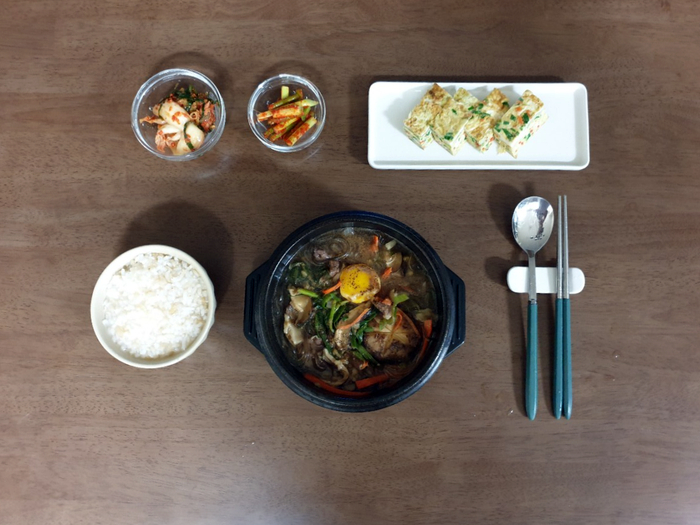  혼자 먹기 딱 좋은 한 그릇 ~!! "뚝배기 불고기"만들기