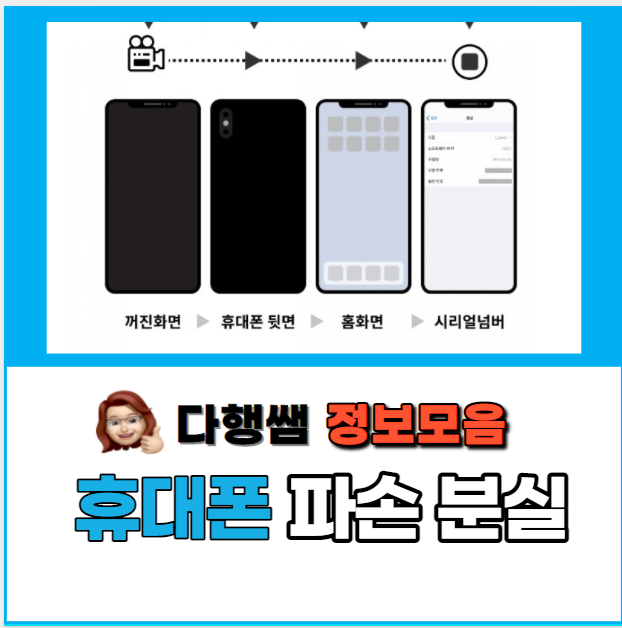  휴대폰 파손 분실 보험 모바일 비대면 가입하기