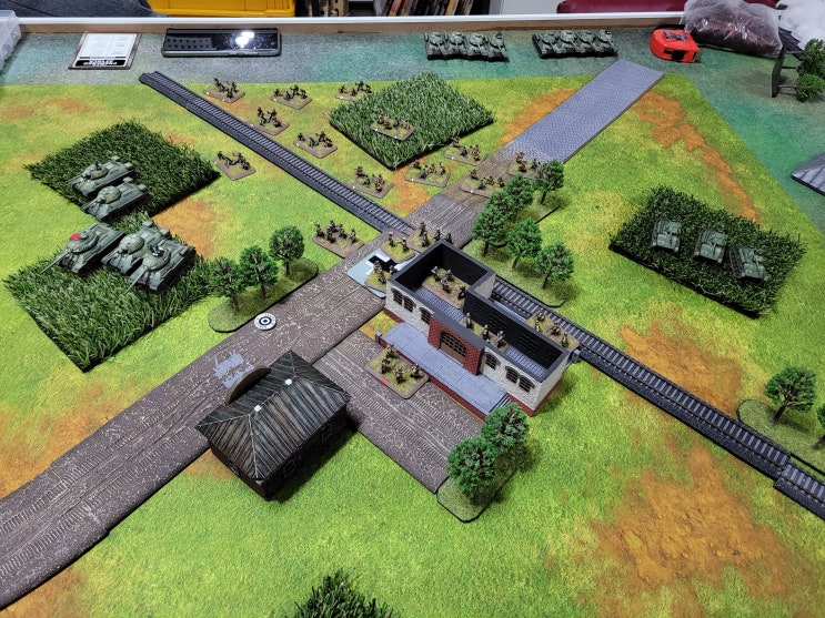  플레임즈 오브 워 배틀리포트 - T-34 vs 티거