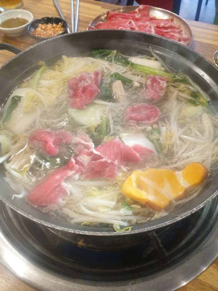 평택 팽성 맛집 우주샤브