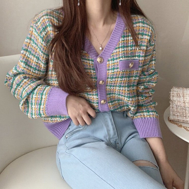 핵가성비 좋은 타니즈 니모 브이넥 트위드 니트 가디건 좋아요 핵가성비 좋은 타니즈 니모 브이넥 트위드 니트 가디건 좋아요