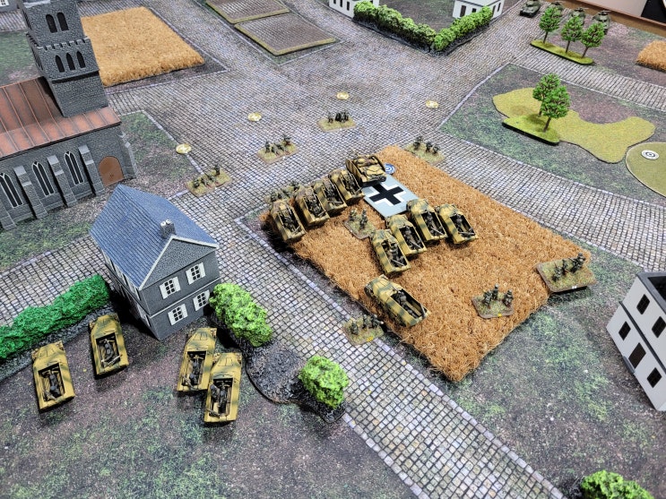 플레임즈 오브 워 배틀리포트 - 영국 기계화보병 vs 스터그 중대