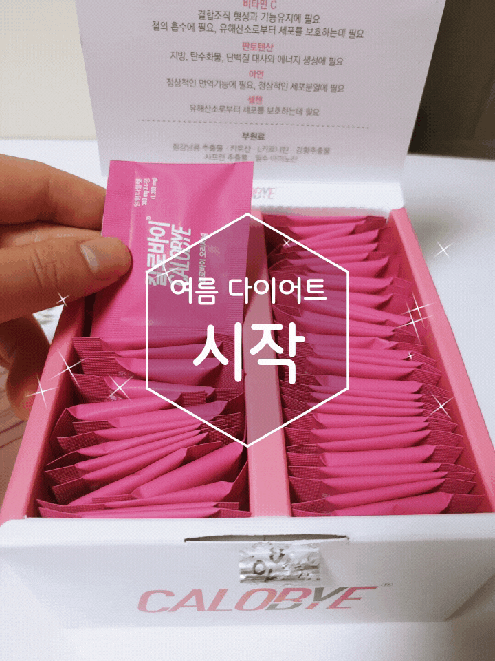 여름 다이어트 칼로바이 오리지널 플러스업으로 건강하게 가능해