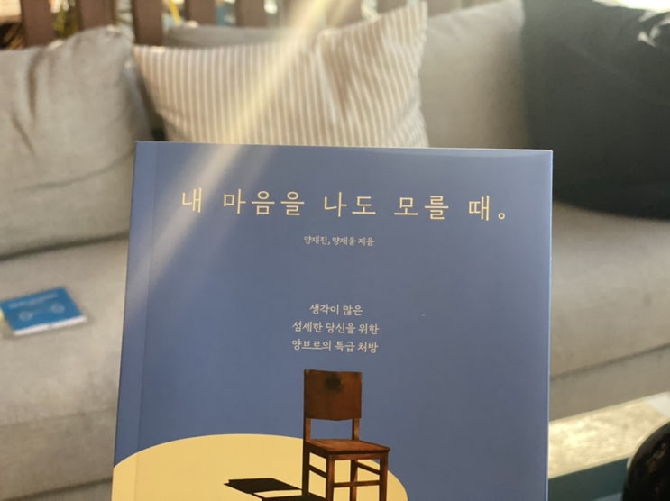  5월신간추천 :: 내 마음을 나도 모를 때 <양재진, 양재웅 지음>
