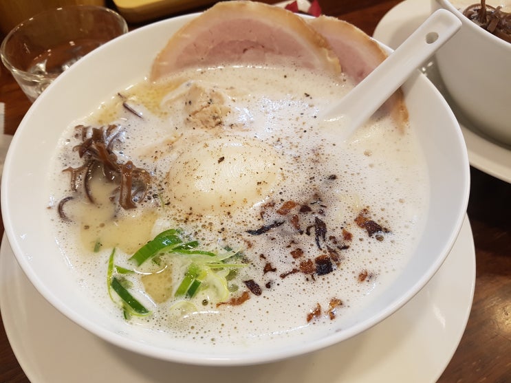  송리단길 오레노라멘 송파점 일본라멘맛집