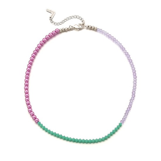 잘나가는 빈티지헐리우드 Color Spread Beads Necklace_Violet 추천해요 잘나가는 빈티지헐리우드 Color Spread Beads Necklace_Violet 추천해요