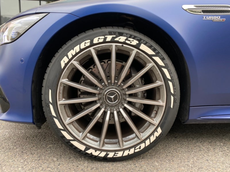 인천 서구 / 휠튜닝 / 휠 레터링 / 벤츠 / AMG GT