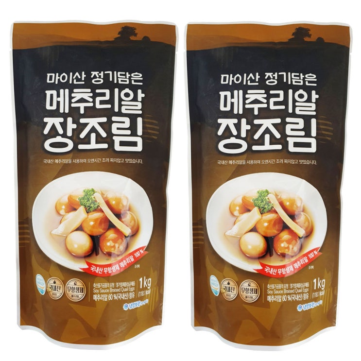 선택고민 해결 마이산 정기담은 메추리알 장조림 1kgX2개 추천해요 선택고민 해결 마이산 정기담은 메추리알 장조림 1kgX2개 추천해요