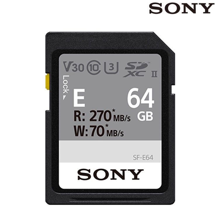 가성비 뛰어난 소니 SF-E64 SDXC 64GB 메모리 Class10 E UHS-II U3 V30 추천합니다 가성비 뛰어난 소니 SF-E64 SDXC 64GB 메모리 Class10 E UHS-II U3 V30 추천합니다