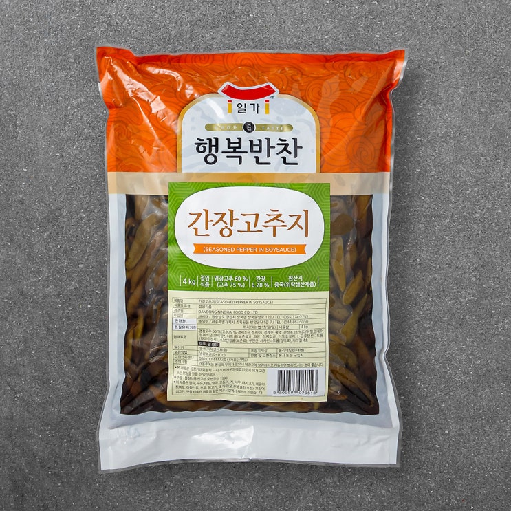 인지도 있는 일가 행복반찬 간장고추, 4kg, 1개 추천합니다 인지도 있는 일가 행복반찬 간장고추, 4kg, 1개 추천합니다
