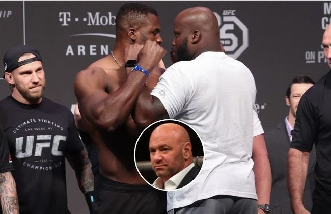 UFC 265 프란시스 은가누 방어전 추진 중(8월 8일).. 상대는 데릭 루이스 유력 등 MMA 뉴스 UFC 265 프란시스 은가누 방어전 추진 중(8월 8일).. 상대는 데릭 루이스 유력 등 MMA 뉴스