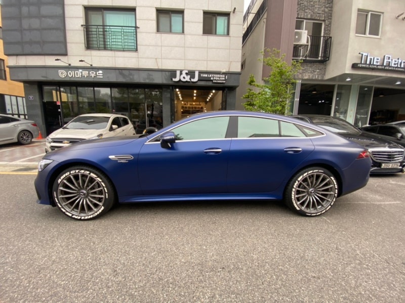 인천 서구 / 휠튜닝 / 휠 레터링 / 벤츠 / AMG GT