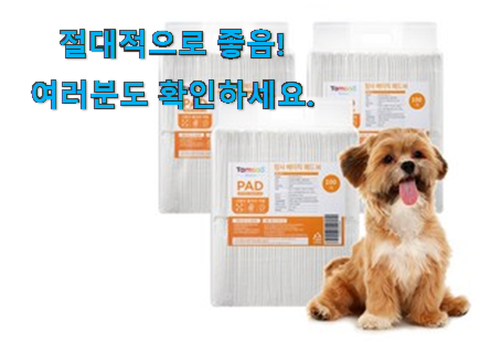 인기좋은 강아지 배변패드 아이템 이건 사야돼! 인기좋은 강아지 배변패드 아이템 이건 사야돼!