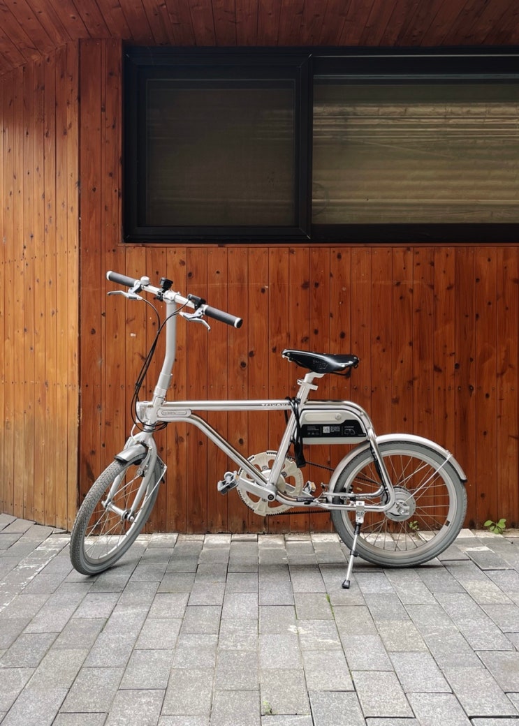 치노바 아이온 후기 | 20인치 심플한 전기 자전거