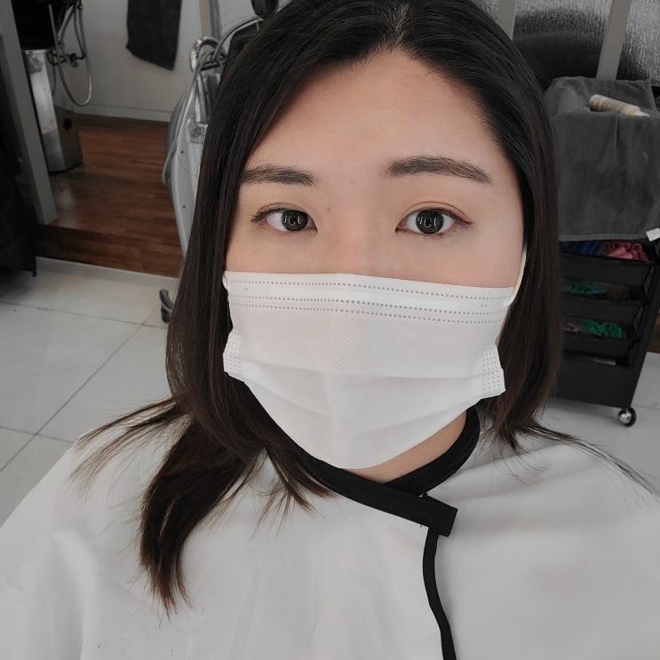  마산 합성동 미용실 아델라에서 매직 클리닉 했음
