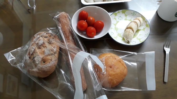  나폴레옹 과자점 깜빠뉴 츄러스 팥도너츠 3종 먹어봄