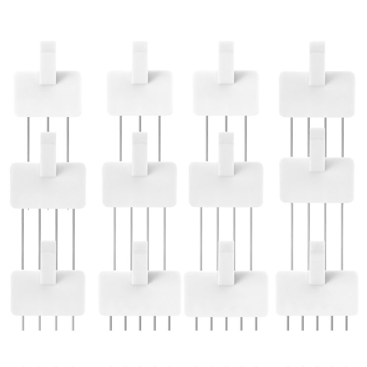 요즘 인기있는 프리젠트 원터치 행거 벽지핀 네모, PURE WHITE, 12개입 ··· 요즘 인기있는 프리젠트 원터치 행거 벽지핀 네모, PURE WHITE, 12개입 ···