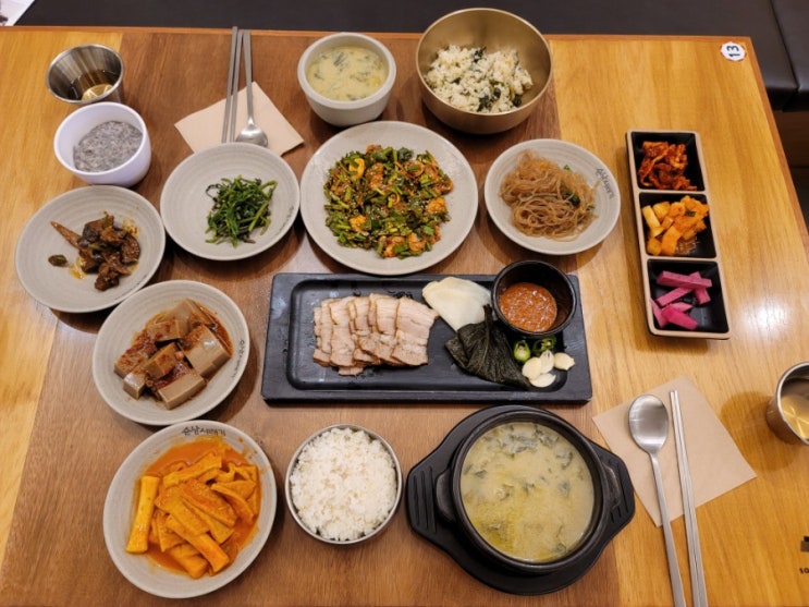  달서구맛집 순남시래기 대구죽전점 대구단체도시락