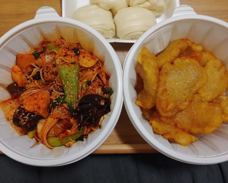 [ 광진구/건대 ] 배달 맛집 허씨정통중경 마라샹궈 꿔바로우 :)