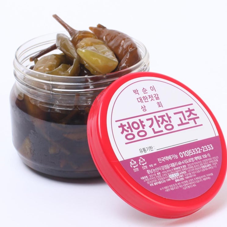 가성비 뛰어난 박순이대한젓갈 (청양고추), 800g, 1개 ···