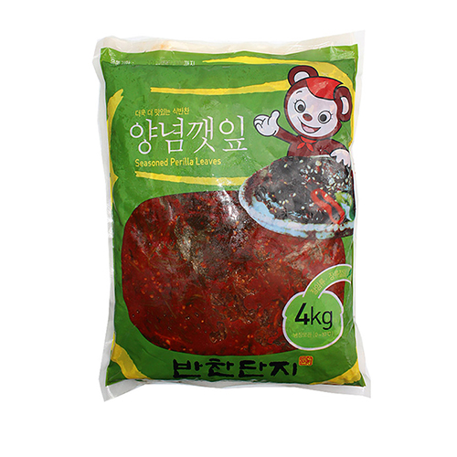 최근 많이 팔린 또밥찬 맛있는 깻잎무침 4kg 양념깻잎 반찬단지 대용량 추천합니다