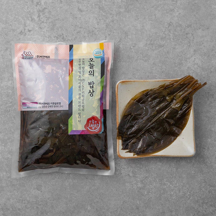 선택고민 해결 오늘의 밥상 명이나물지, 1kg, 1팩 좋아요 선택고민 해결 오늘의 밥상 명이나물지, 1kg, 1팩 좋아요