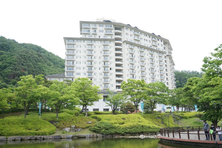  강촌 엘리시안 객실 사우나 편의시설 산책로 둘러보기