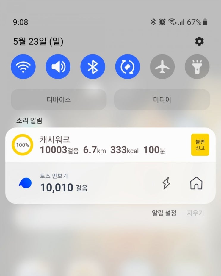  당뇨를 물리치는 걷기운동(만보걷기 D+26)