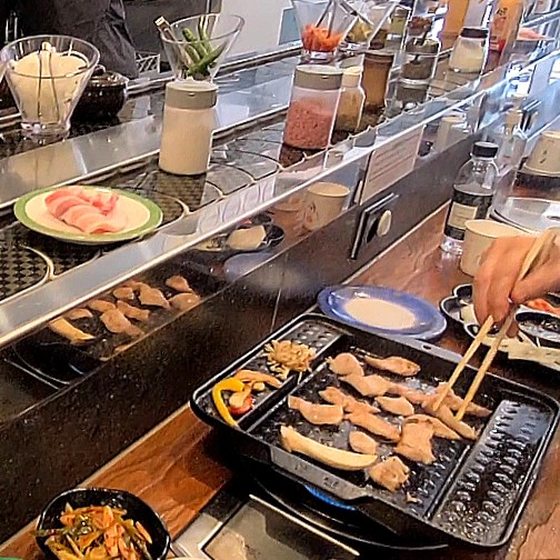  마린시티 맛집_ 미육 골라먹는 재미가 있는 회전고기집