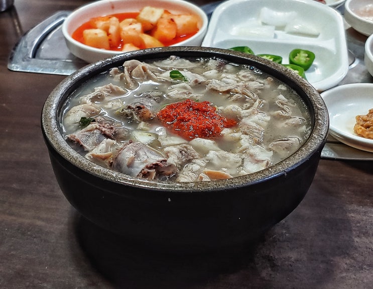  대전 중리동 "오문창순대국밥"