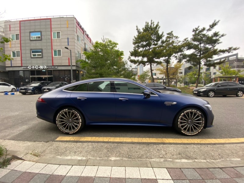 인천 서구 / 휠튜닝 / 휠 레터링 / 벤츠 / AMG GT