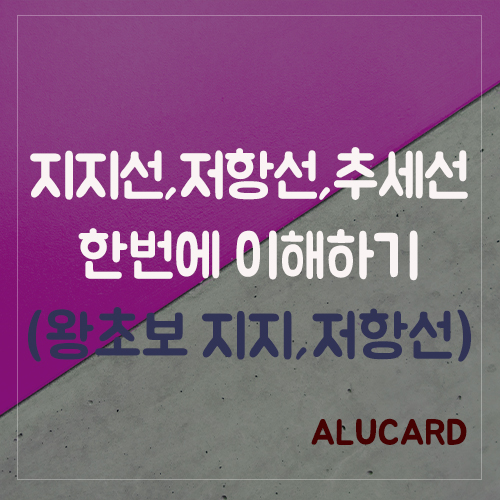  지지선,저항선,추세선 완벽하게 이해하기