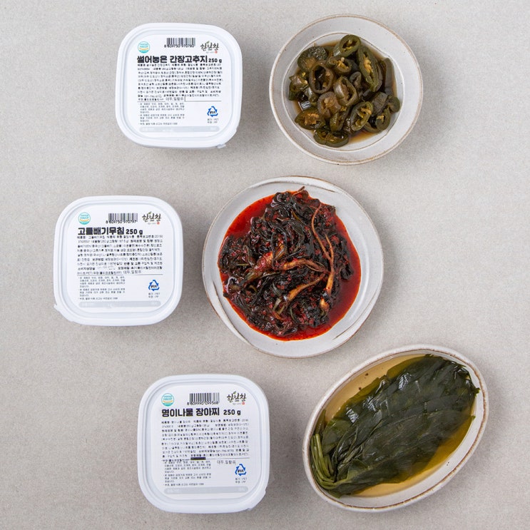 많이 찾는 한잎찬 장아찌 고들빼기 무침 250g + 썰어넣은 간장고추지 250g + 명이나물 장아찌 250g, 1세트 추천합니다 많이 찾는 한잎찬 장아찌 고들빼기 무침 250g + 썰어넣은 간장고추지 250g + 명이나물 장아찌 250g, 1세트 추천합니다