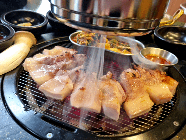  서면고깃집 추천 원조부안집, 파김치에 쫀득살 식감대박
