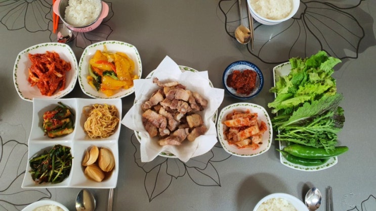  오늘 저녁 식사